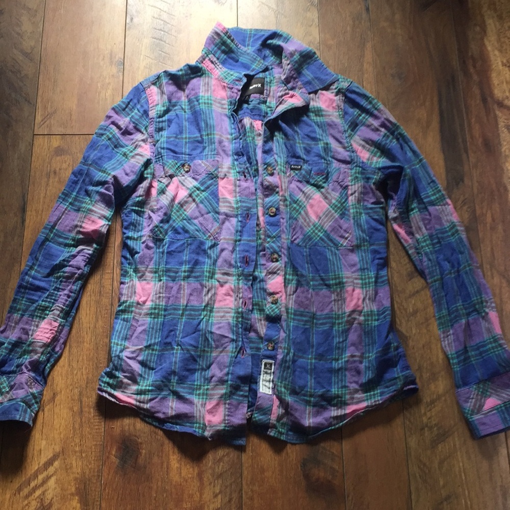 Hurley spring fun flannel sm
